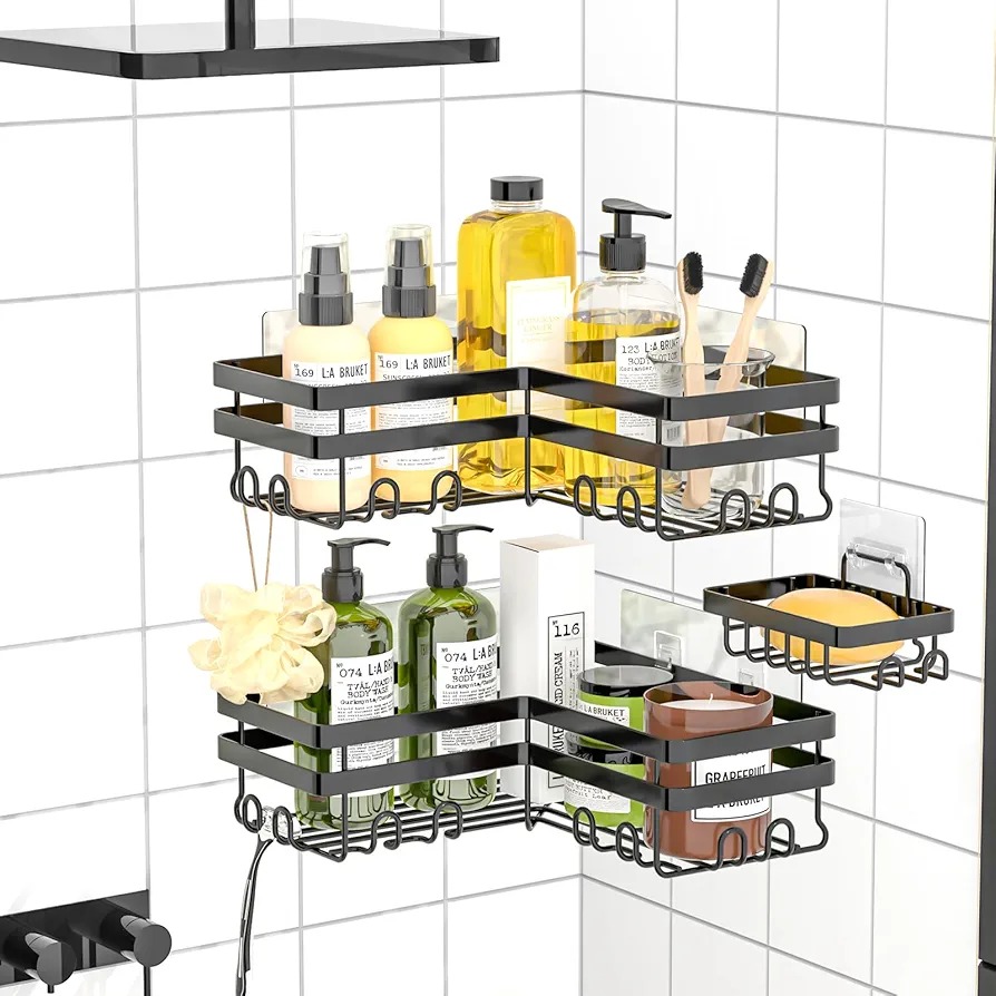 Miniatura 2 de ORGANIZADOR DE DUCHA REPISA BAÑO X 3